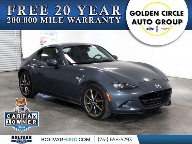 used 2021 Mazda MX-5 Miata RF car, priced at $23,121