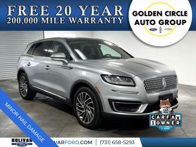 used 2020 Lincoln Nautilus car, priced at $35,860