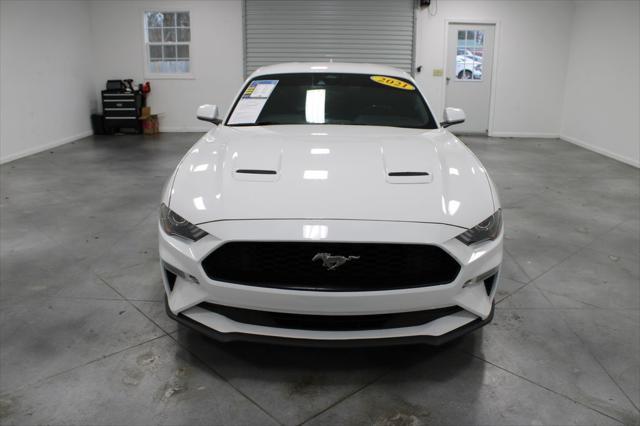 used 2021 Ford Mustang car, priced at $20,688