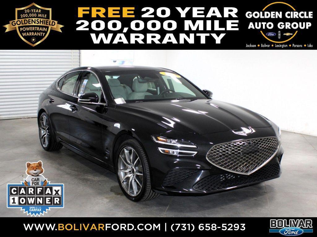 used 2024 Genesis G70 car, priced at $30,258