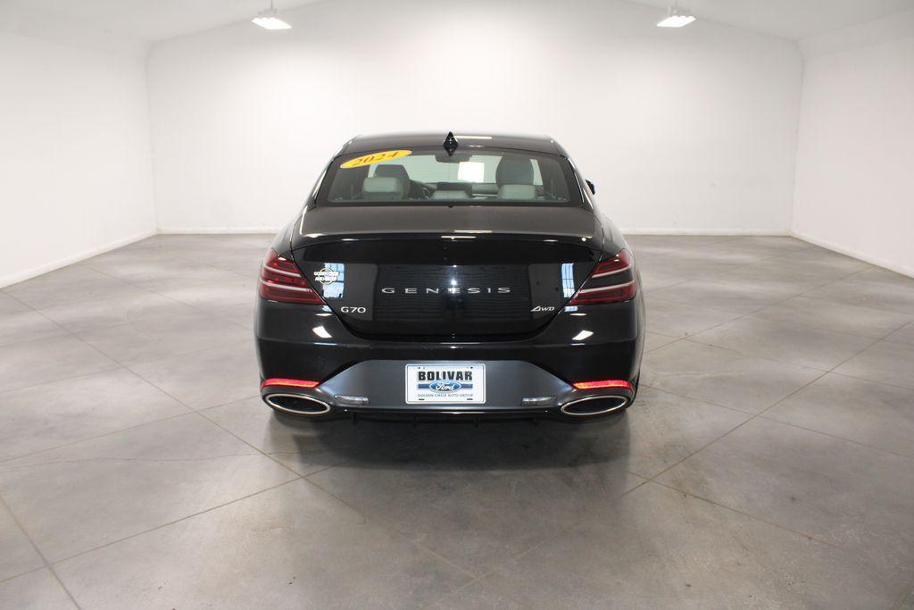 used 2024 Genesis G70 car, priced at $30,258