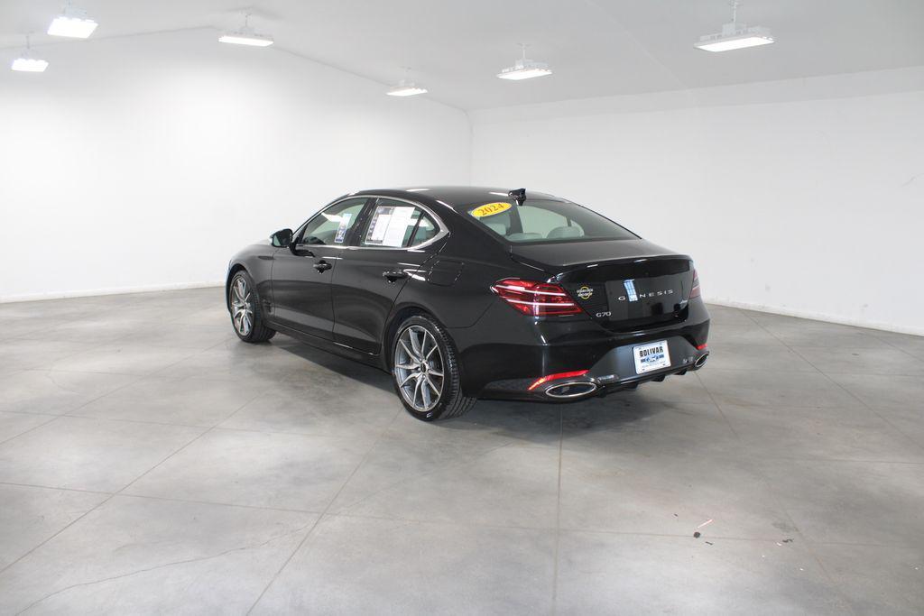 used 2024 Genesis G70 car, priced at $30,258
