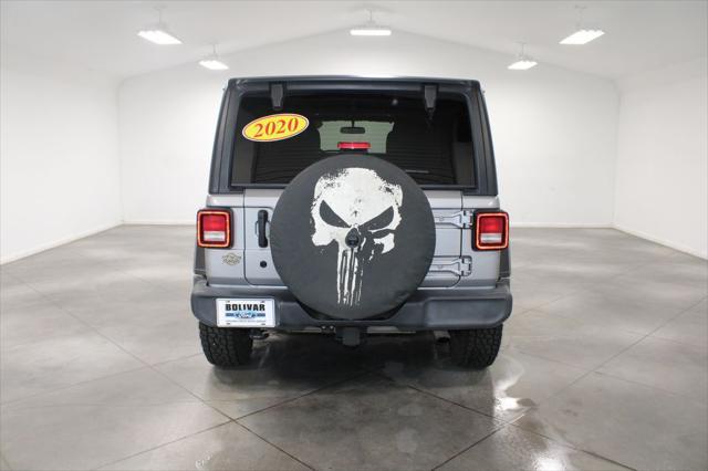 used 2020 Jeep Wrangler Unlimited car, priced at $25,000