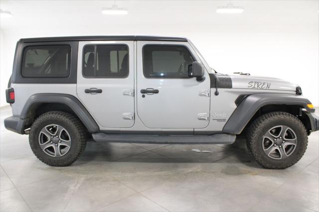used 2020 Jeep Wrangler Unlimited car, priced at $25,278