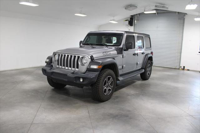 used 2020 Jeep Wrangler Unlimited car, priced at $25,278