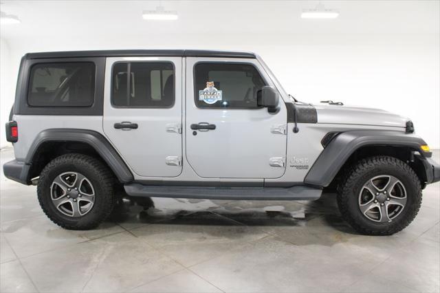 used 2020 Jeep Wrangler Unlimited car, priced at $25,000