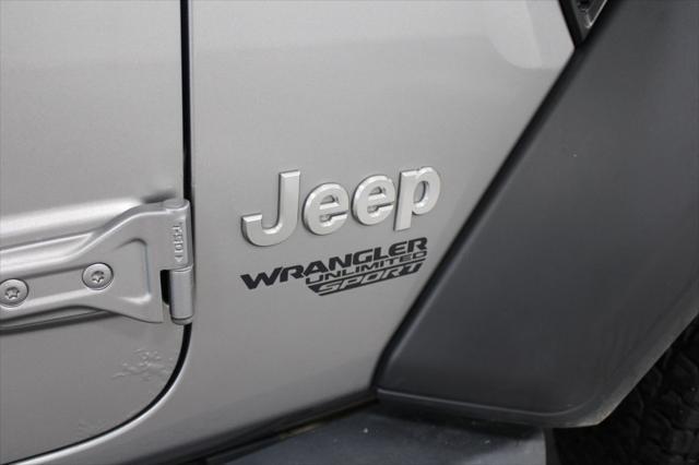 used 2020 Jeep Wrangler Unlimited car, priced at $25,000