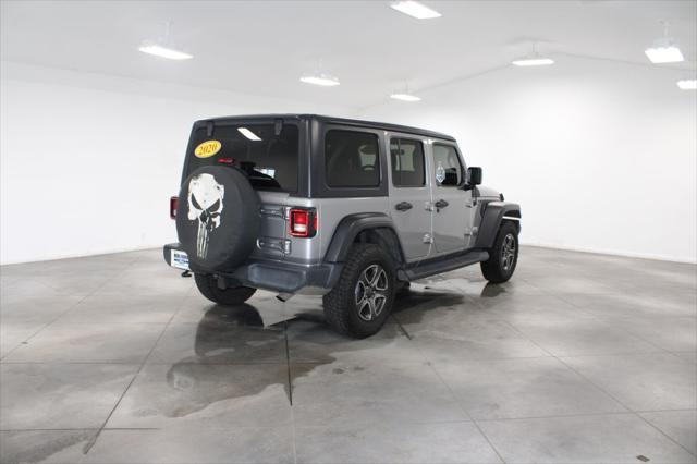 used 2020 Jeep Wrangler Unlimited car, priced at $25,000