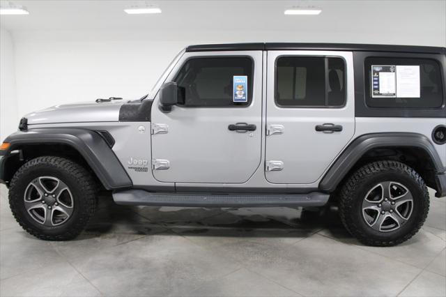 used 2020 Jeep Wrangler Unlimited car, priced at $25,000