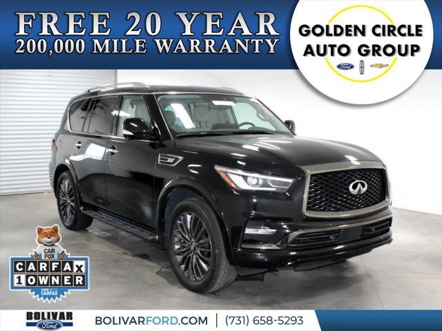 used 2023 INFINITI QX80 car, priced at $42,938