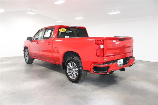 used 2021 Chevrolet Silverado 1500 car, priced at $34,470