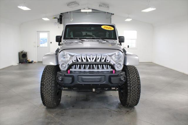 used 2016 Jeep Wrangler Unlimited car, priced at $24,791