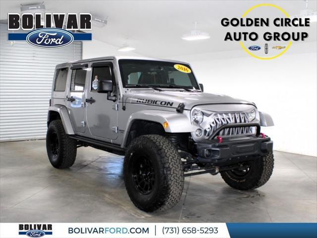 used 2016 Jeep Wrangler Unlimited car, priced at $24,791