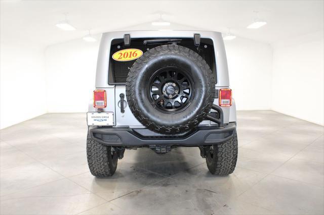 used 2016 Jeep Wrangler Unlimited car, priced at $24,791