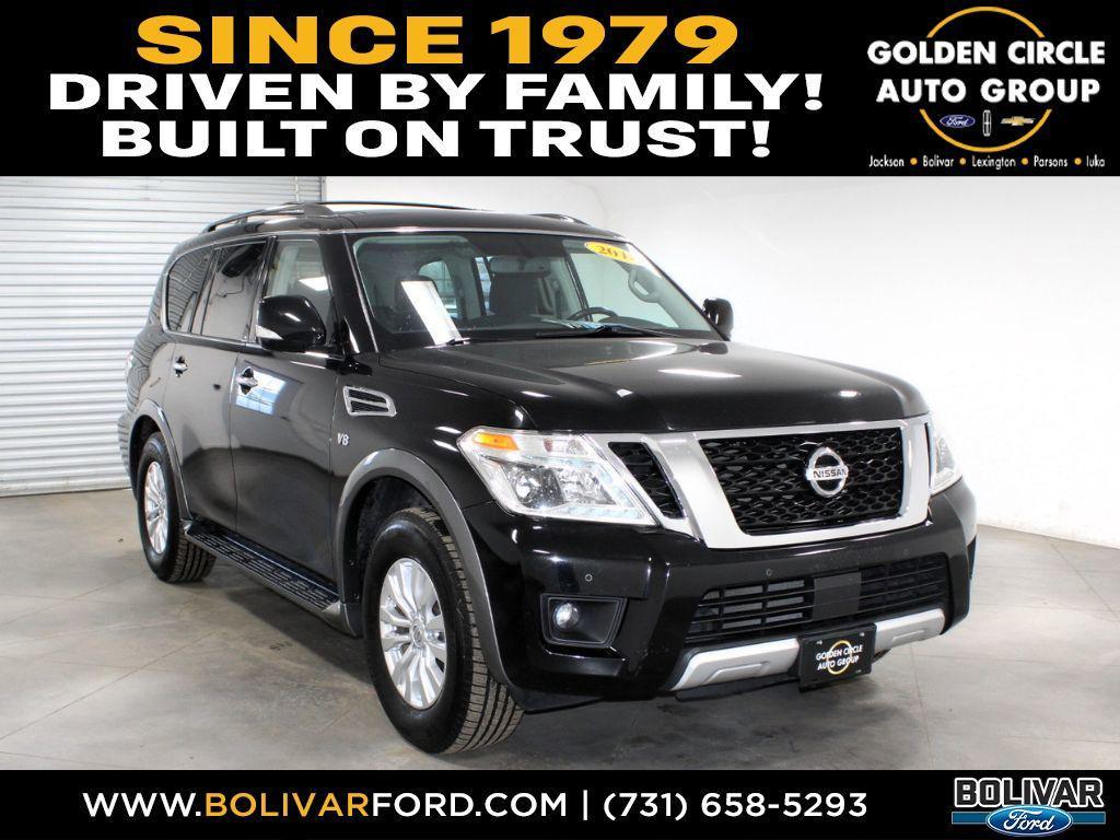 used 2018 Nissan Armada car, priced at $18,000