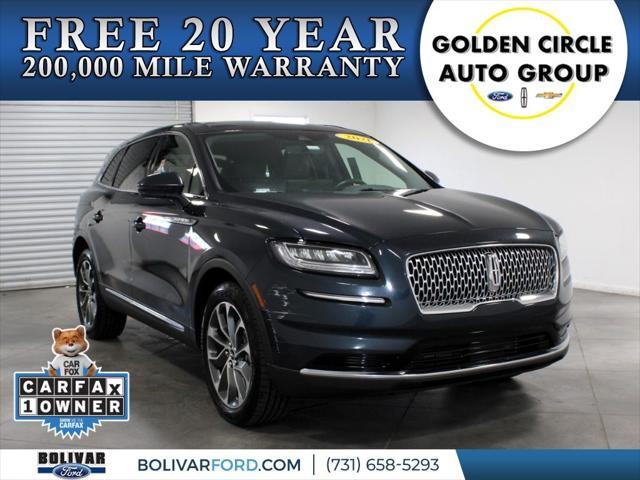 used 2021 Lincoln Nautilus car, priced at $28,630