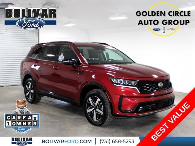 used 2021 Kia Sorento car, priced at $22,000