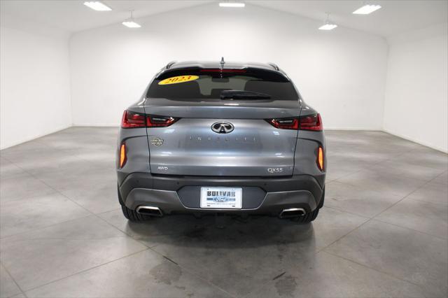 used 2023 INFINITI QX55 car, priced at $31,588