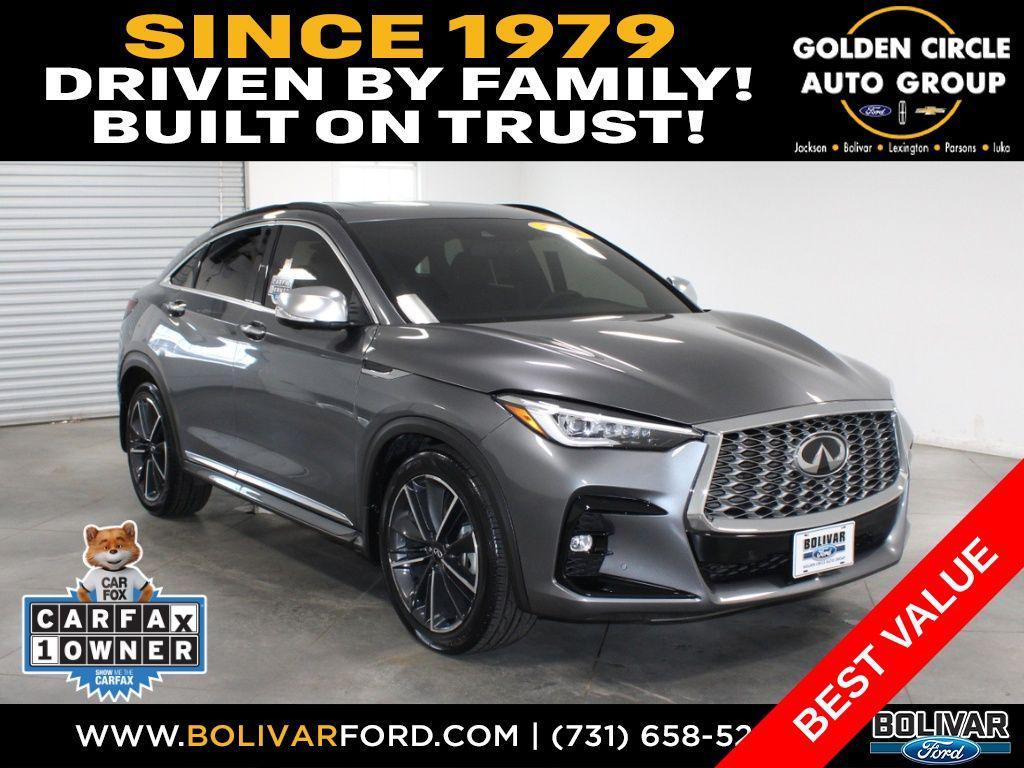 used 2023 INFINITI QX55 car, priced at $29,228
