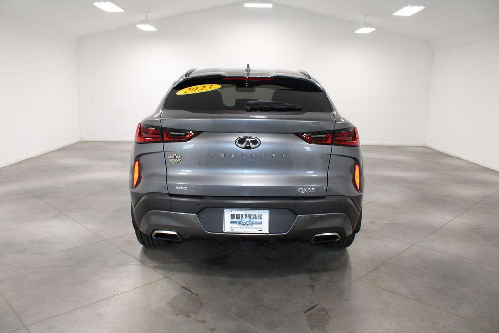 used 2023 INFINITI QX55 car, priced at $29,228