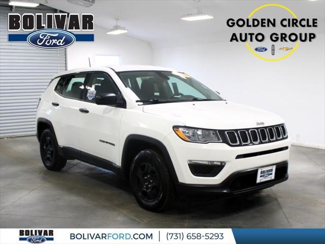 used 2018 Jeep Compass car, priced at $14,000