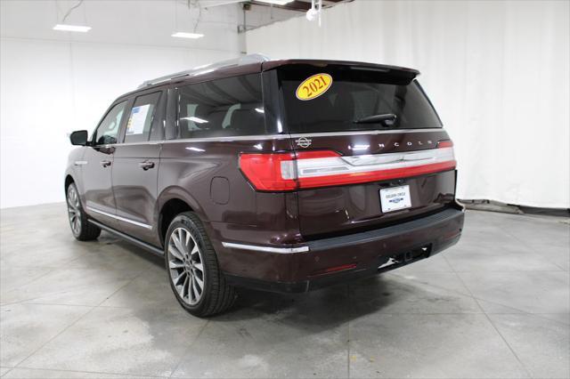 used 2021 Lincoln Navigator car, priced at $43,000