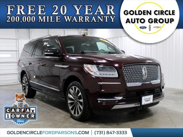 used 2021 Lincoln Navigator car, priced at $43,000