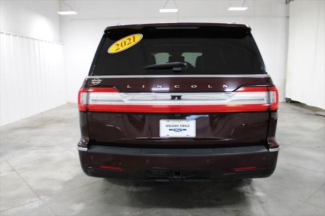 used 2021 Lincoln Navigator car, priced at $43,000