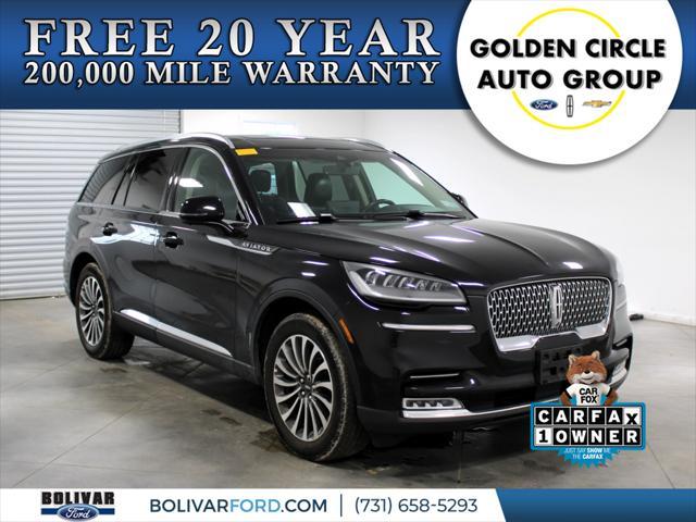 used 2021 Lincoln Aviator car, priced at $42,959