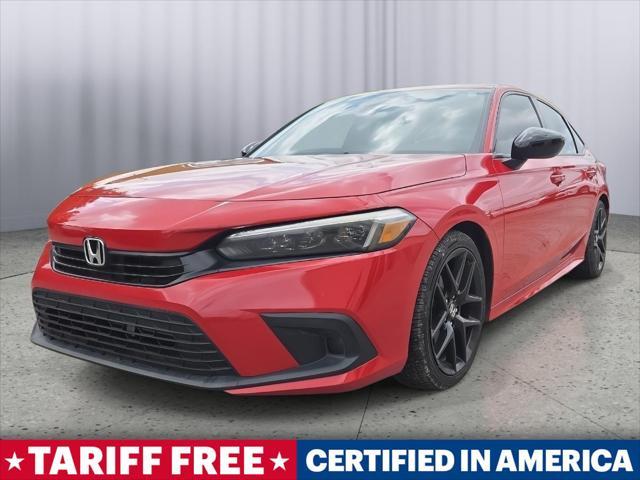used 2023 Honda Civic car, priced at $24,783