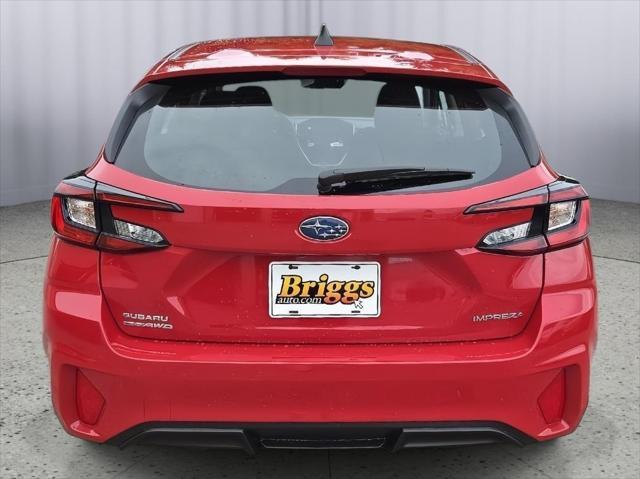 new 2025 Subaru Impreza car, priced at $28,049