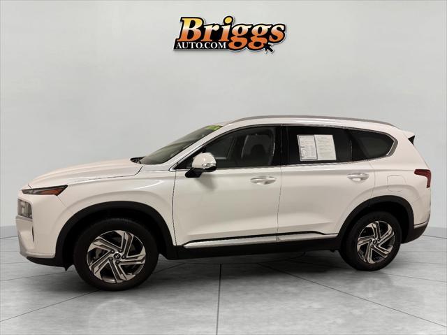 used 2021 Hyundai Santa Fe car, priced at $19,000