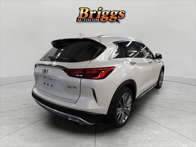 used 2021 INFINITI QX50 car, priced at $28,083