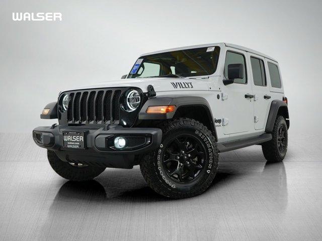 used 2022 Jeep Wrangler car, priced at $34,599