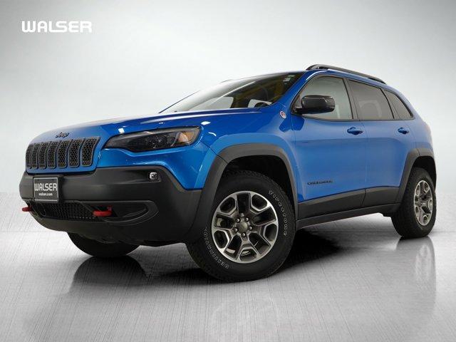 used 2021 Jeep Cherokee car, priced at $25,699