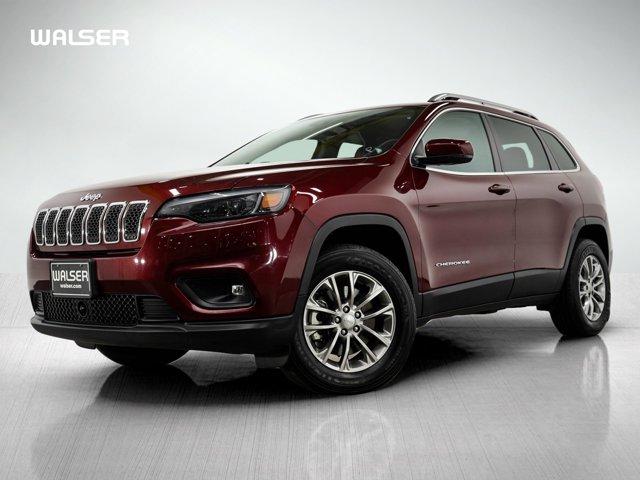used 2021 Jeep Cherokee car, priced at $22,399