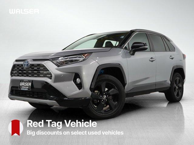 used 2021 Toyota RAV4 Hybrid car, priced at $26,800