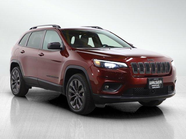 used 2021 Jeep Cherokee car, priced at $22,499