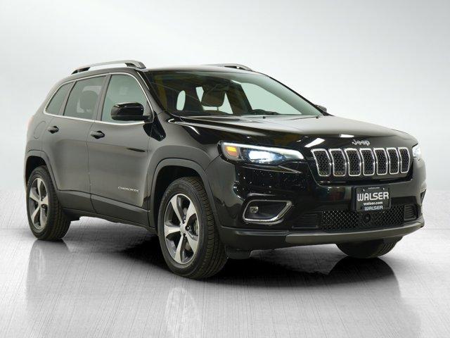 used 2021 Jeep Cherokee car, priced at $23,299