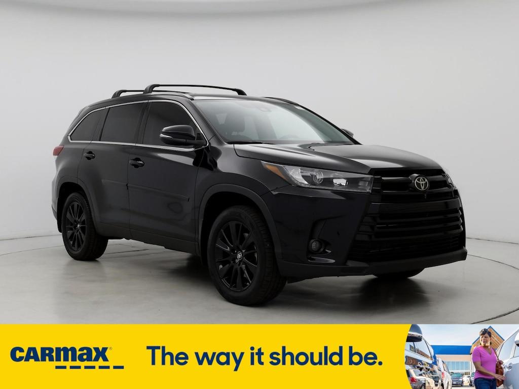 used 2019 Toyota Highlander car, priced at $30,998