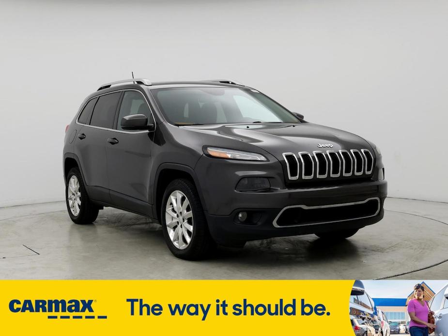 used 2017 Jeep Cherokee car, priced at $14,998