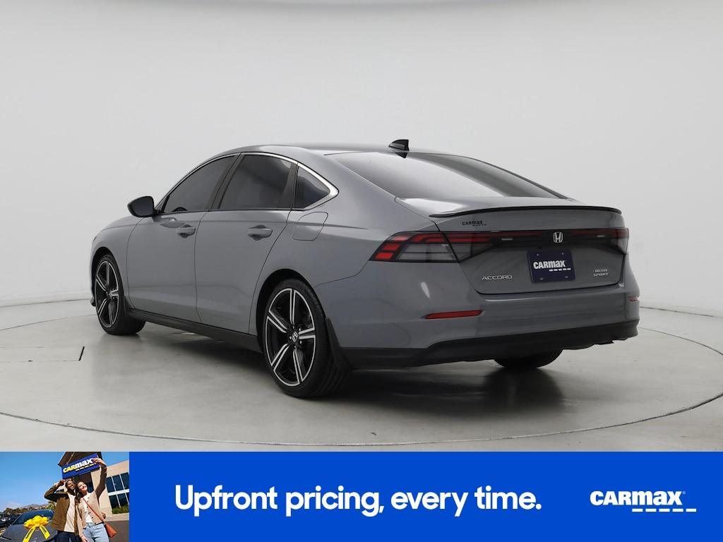 used 2023 Honda Accord Hybrid car, priced at $25,998