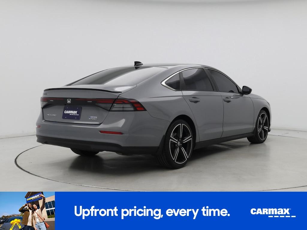 used 2023 Honda Accord Hybrid car, priced at $25,998