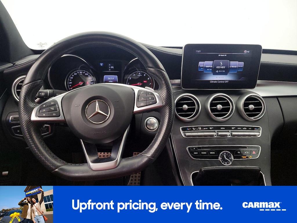 used 2017 Mercedes-Benz C-Class car, priced at $20,998