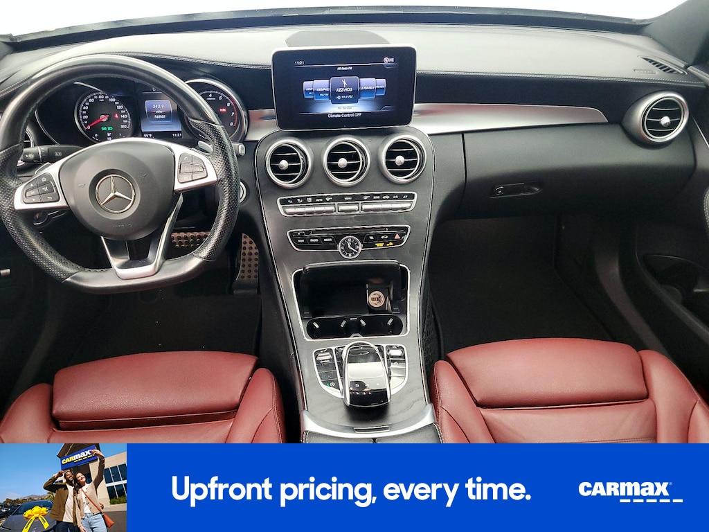 used 2017 Mercedes-Benz C-Class car, priced at $20,998