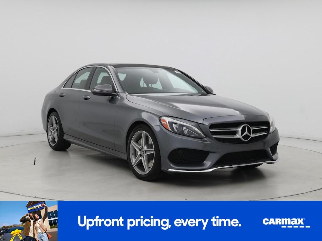 used 2017 Mercedes-Benz C-Class car, priced at $20,998