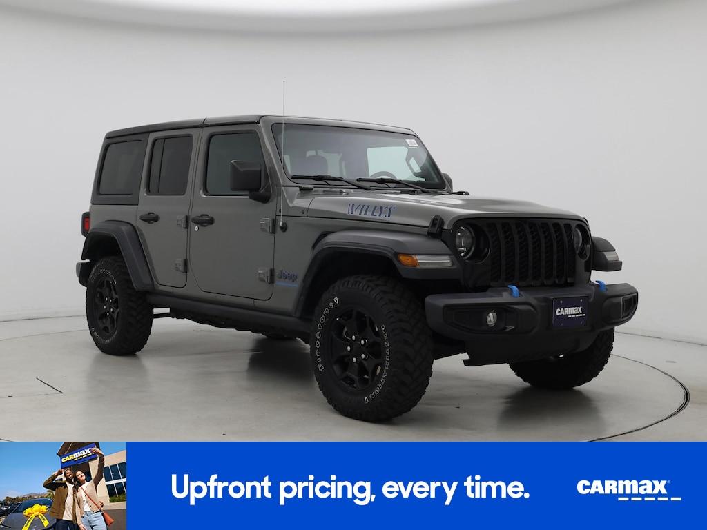 used 2023 Jeep Wrangler 4xe car, priced at $31,998