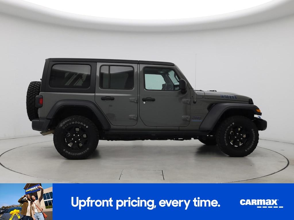 used 2023 Jeep Wrangler 4xe car, priced at $31,998