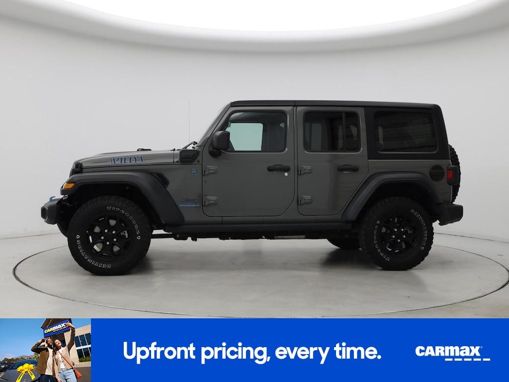used 2023 Jeep Wrangler 4xe car, priced at $31,998