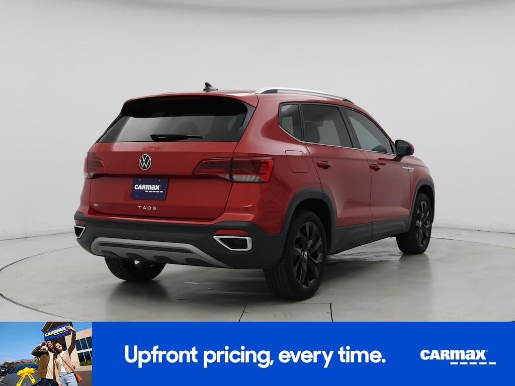 used 2024 Volkswagen Taos car, priced at $24,998